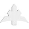 Ekena Millwork Davenport Architectural Grade PVC Gable Bracket, 36"W x 24"H x 6"D x 6"F, 16/12 Pitch GBP036X24X0606DAV00 - alternate 3